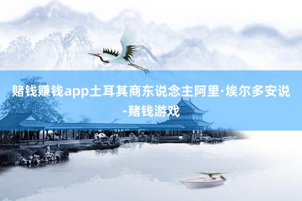 赌钱赚钱app土耳其商东说念主阿里·埃尔多安说-赌钱游戏