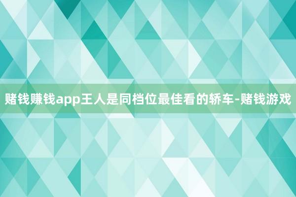 赌钱赚钱app王人是同档位最佳看的轿车-赌钱游戏